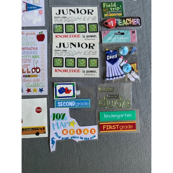 School & Scrapbook Sticker Bundle - Picture 3 of 12